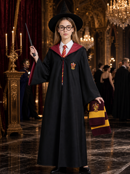 Harry Potter Gryffindor Robe for Cosplay and Halloween Costumes detail