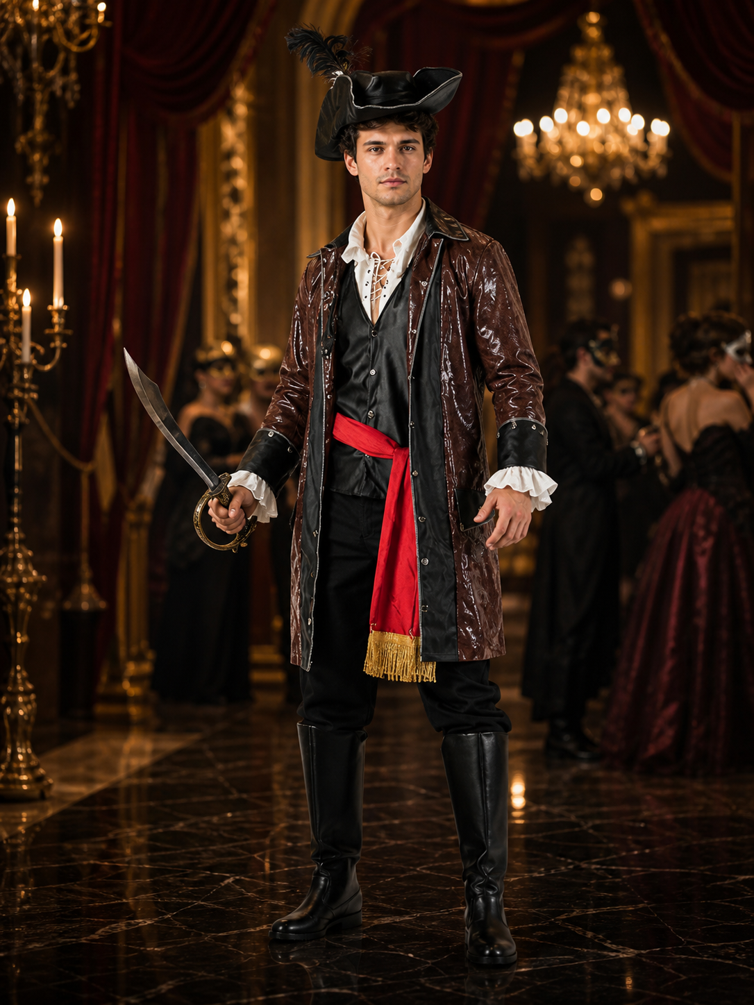 Halloween Pirate Cosplay Costume