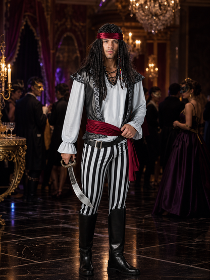 Pirate Costume for Halloween and Cosplay Costumes detail