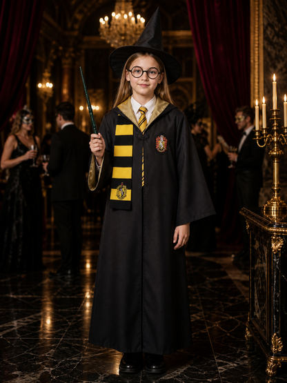 Harry Potter Hufflepuff Robe for Cosplay and Performances