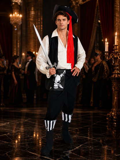 Pirate Carnival Costume for Halloween Cosplay Costumes detail