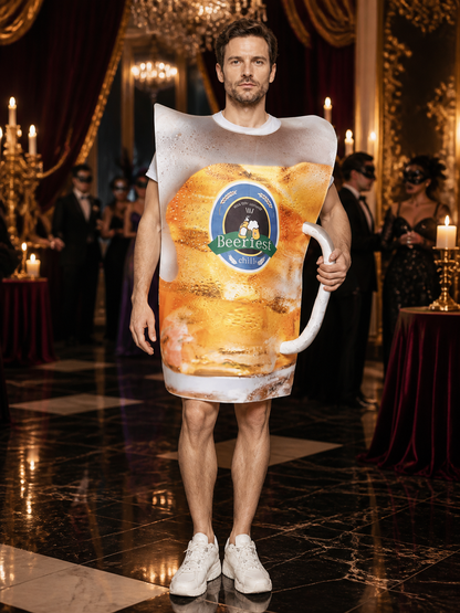Beer Mug Halloween and Cosplay Costume Costumes detail