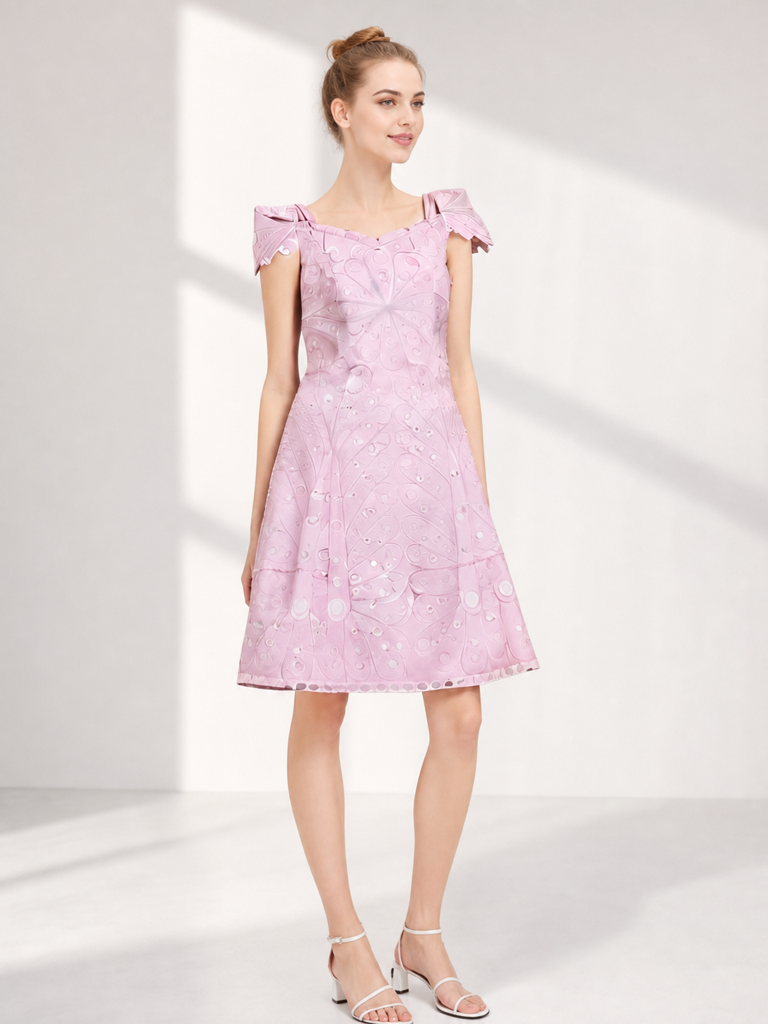 Pink cosplay dress from Wicked 2