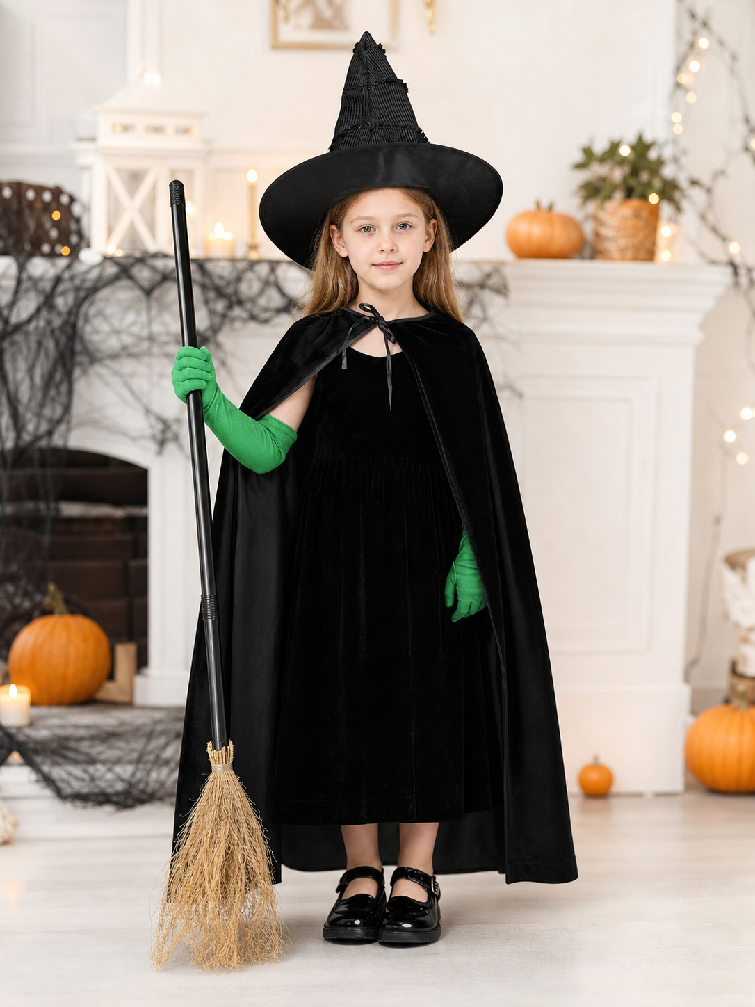 Children's Halloween costume set with accessories