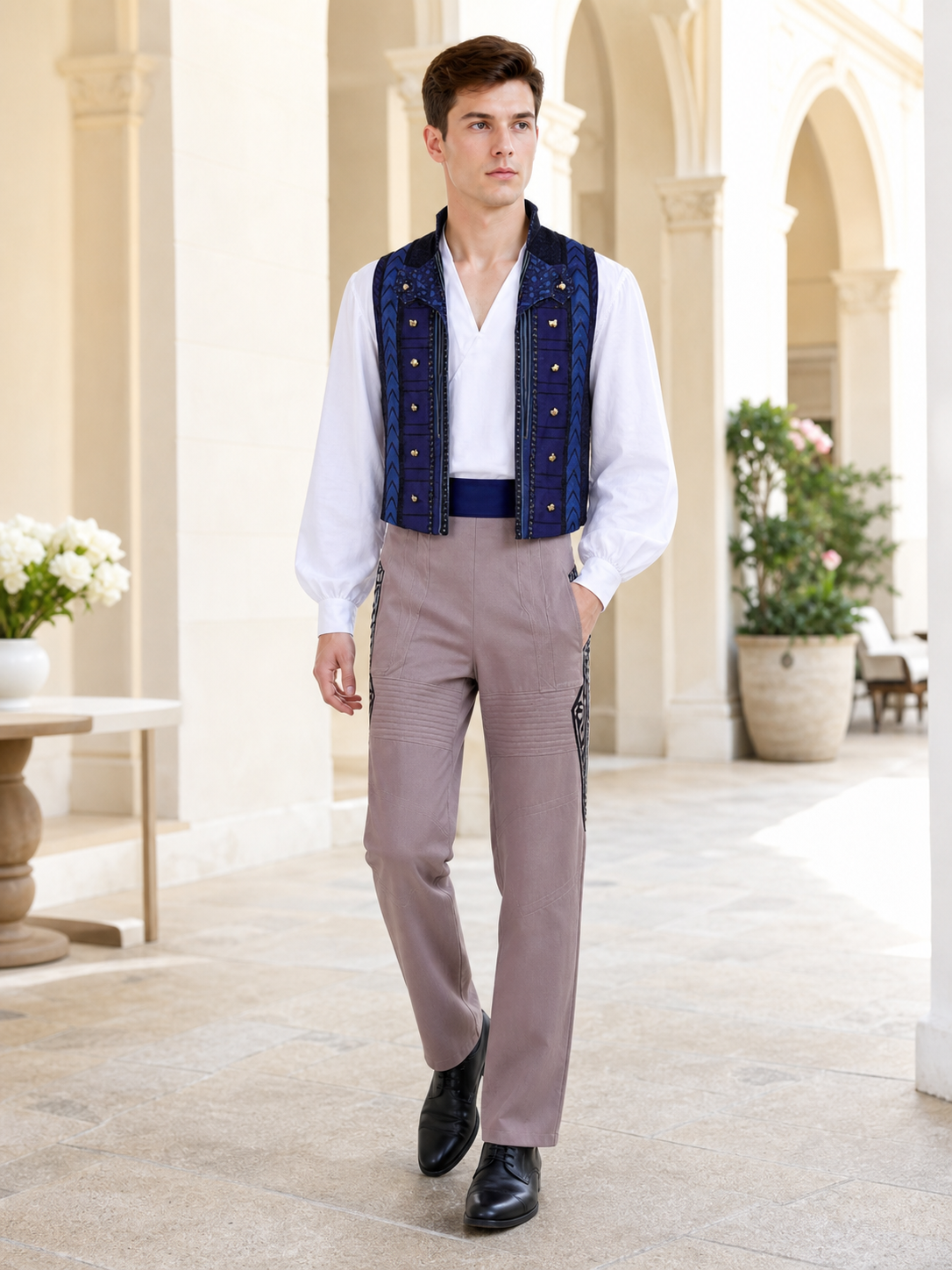Star Wars-inspired cosplay costume