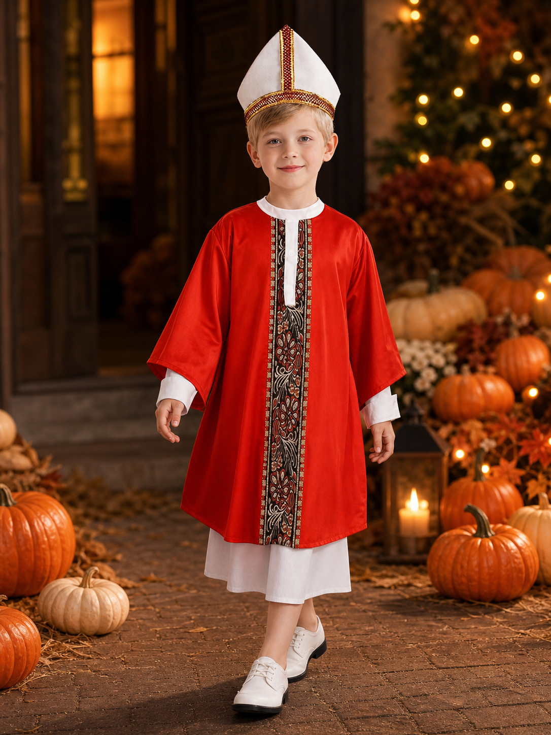 Pope Costume with Mitre