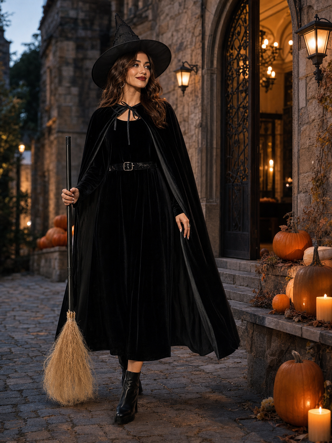 Children's Halloween costume set with accessories