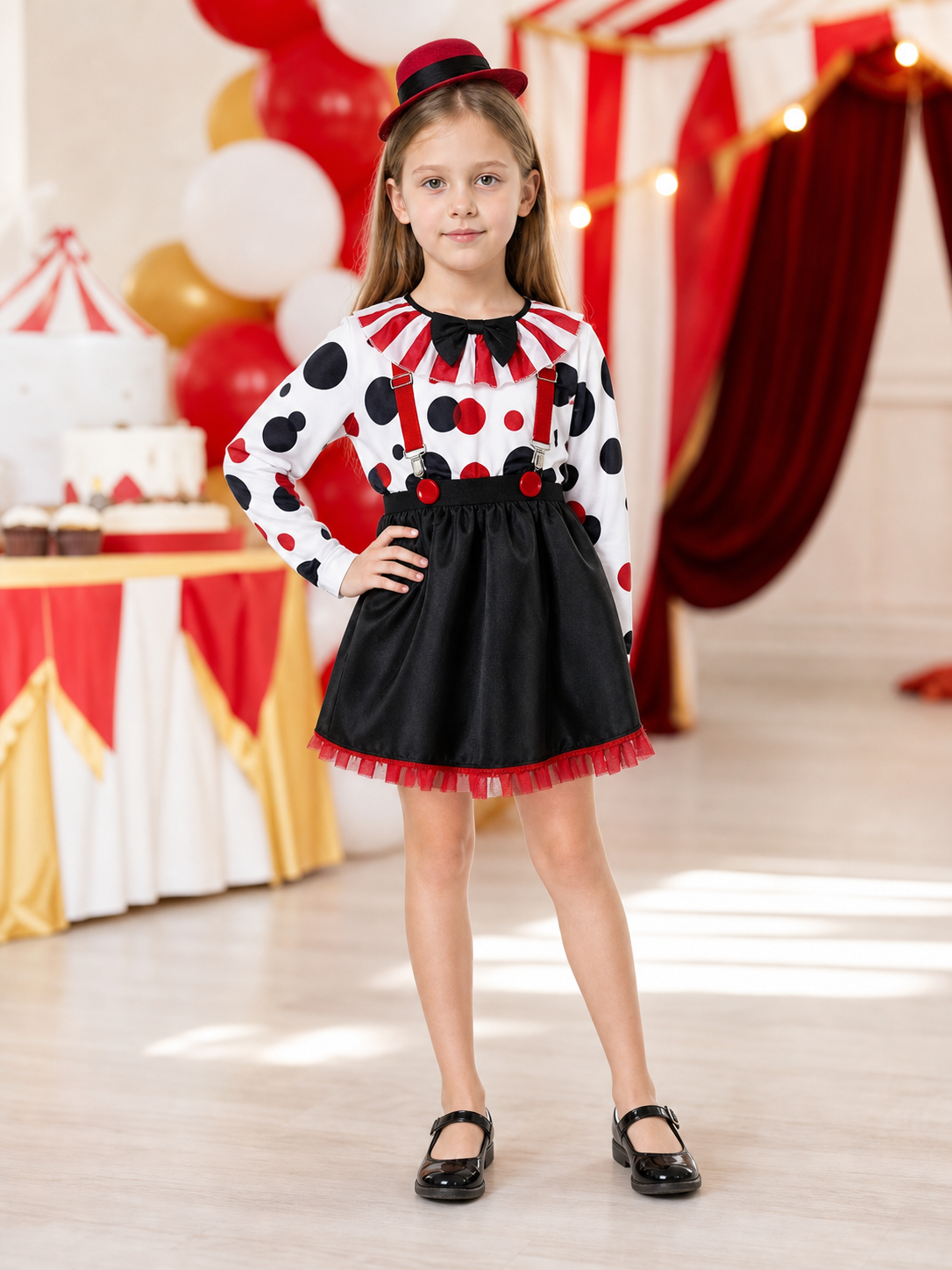 Clown Costume for Halloween and Performances