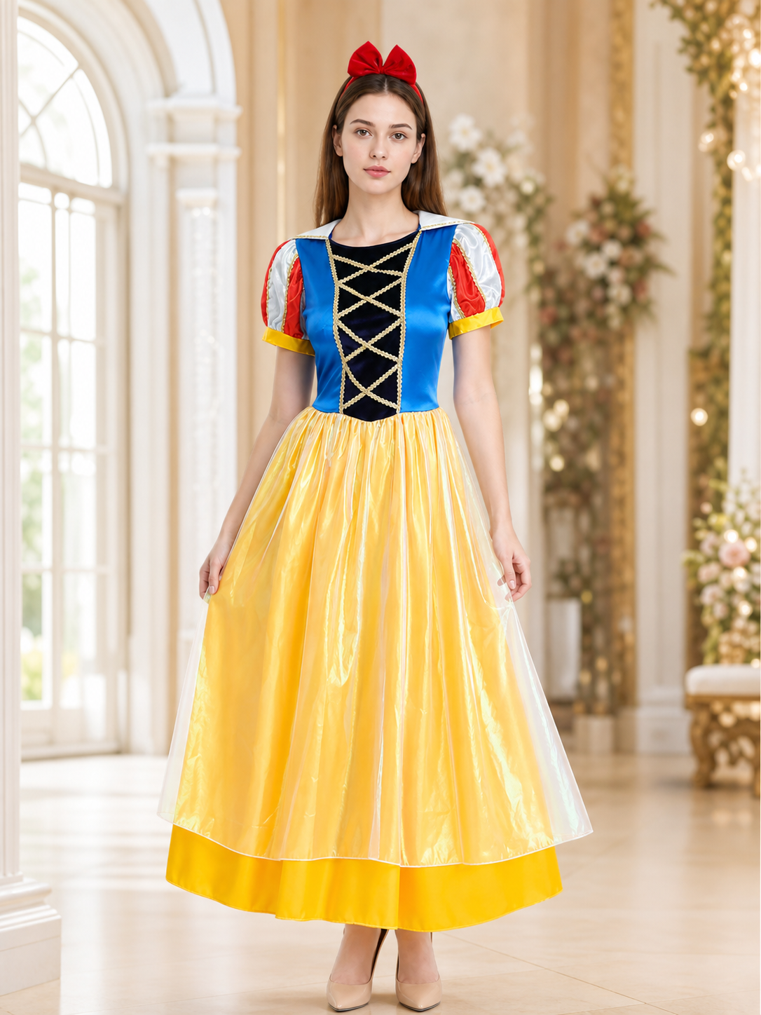Snow White Costume Dress for Cosplay and Performances