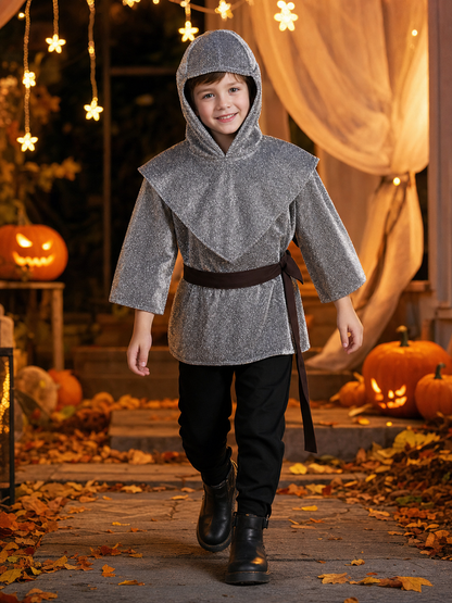 Medieval Knight Costume with Hood