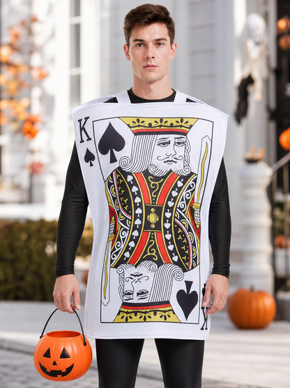 King of Spades tunic costume for a themed party