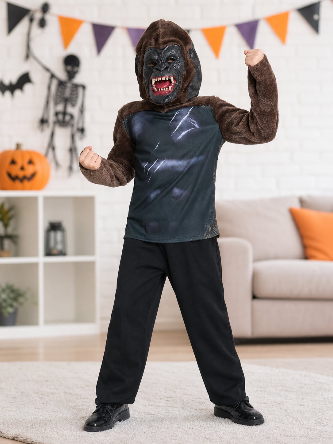 King Kong Gorilla Costume for Cosplay and Halloween