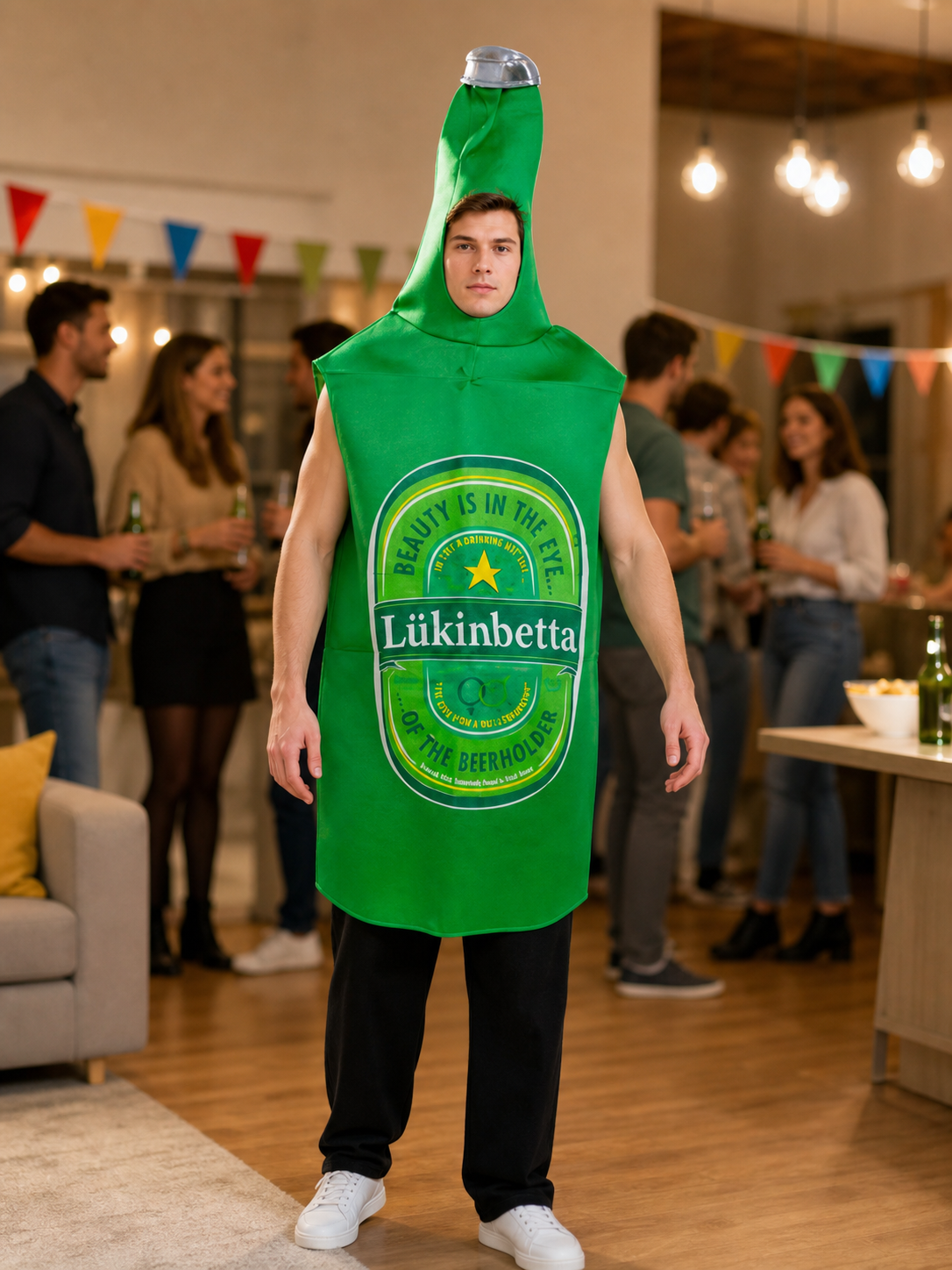 Beer Bottle Costume for Parties