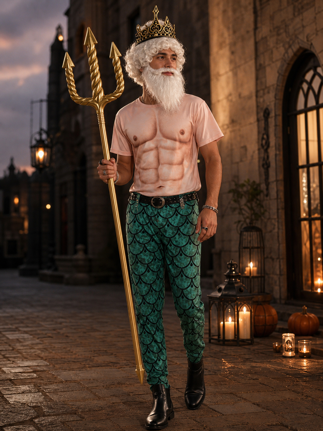 Aquaman Costume, Role-Playing Accessory Set
