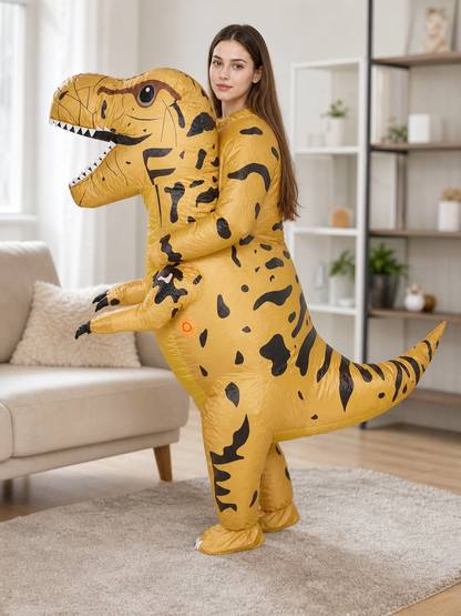 Inflatable Tyrannosaurus Rex Dinosaur Costume for Parties