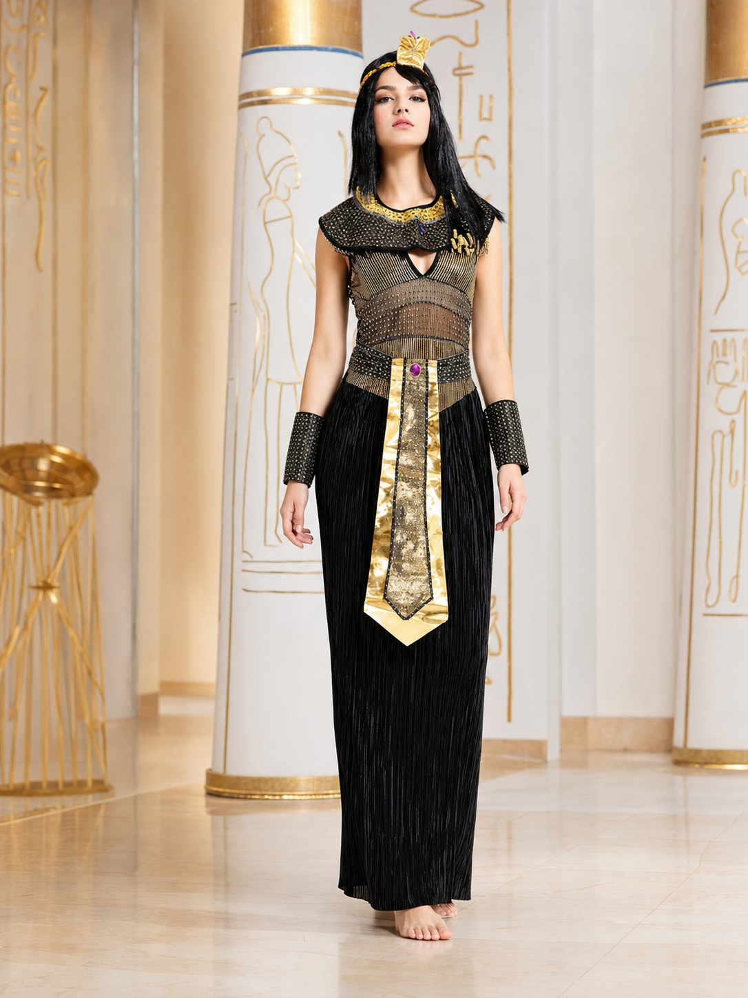 Egyptian Queen Costume for Cosplay and Parties