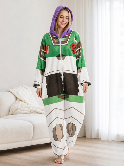 Astronaut hooded jumpsuit set