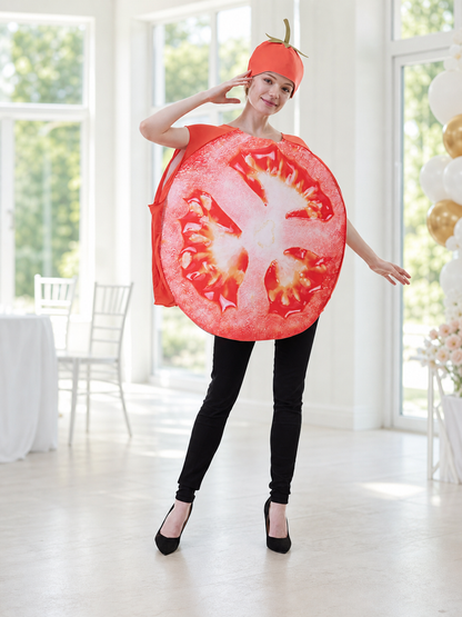 Tomato Slice Costume with Hat