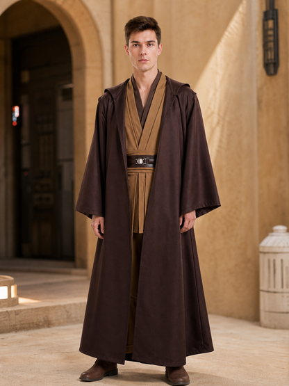 Obi-Wan Kenobi Cosplay Costume, Seven Pieces