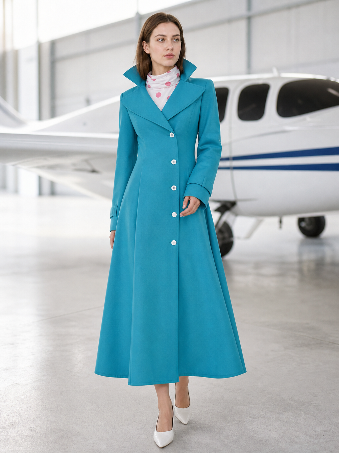 Lucy Cosplay Costume from Despicable Me: Coat, Hat