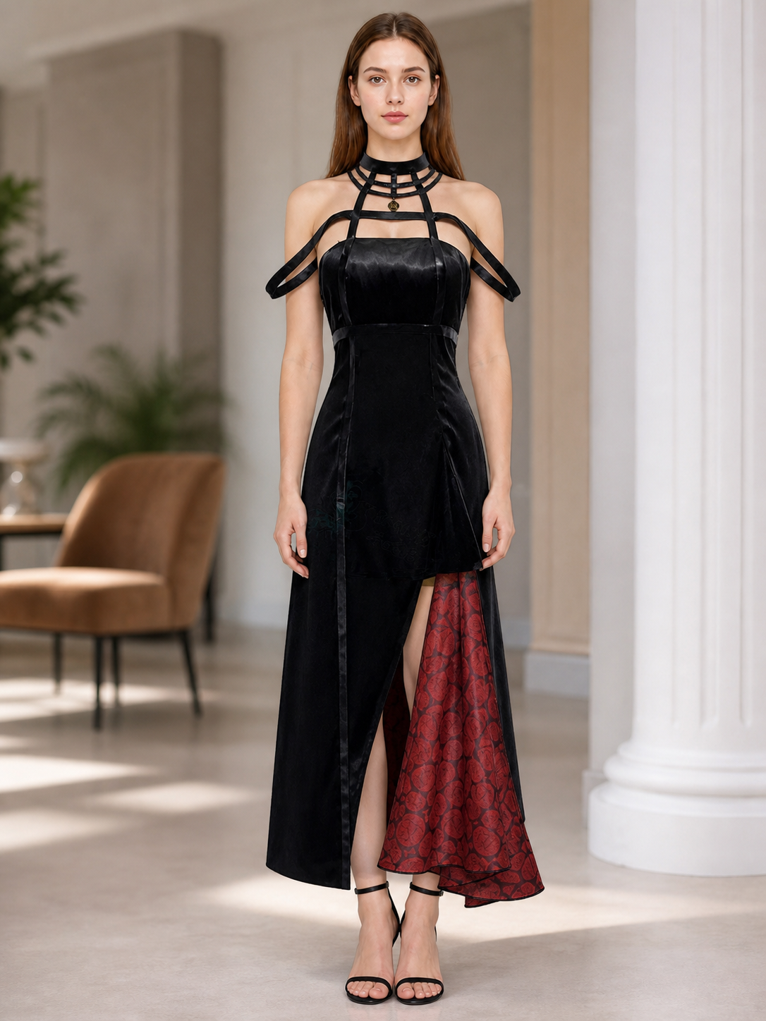 Yor Asymmetrical Cosplay Costume from SPY x FAMILY