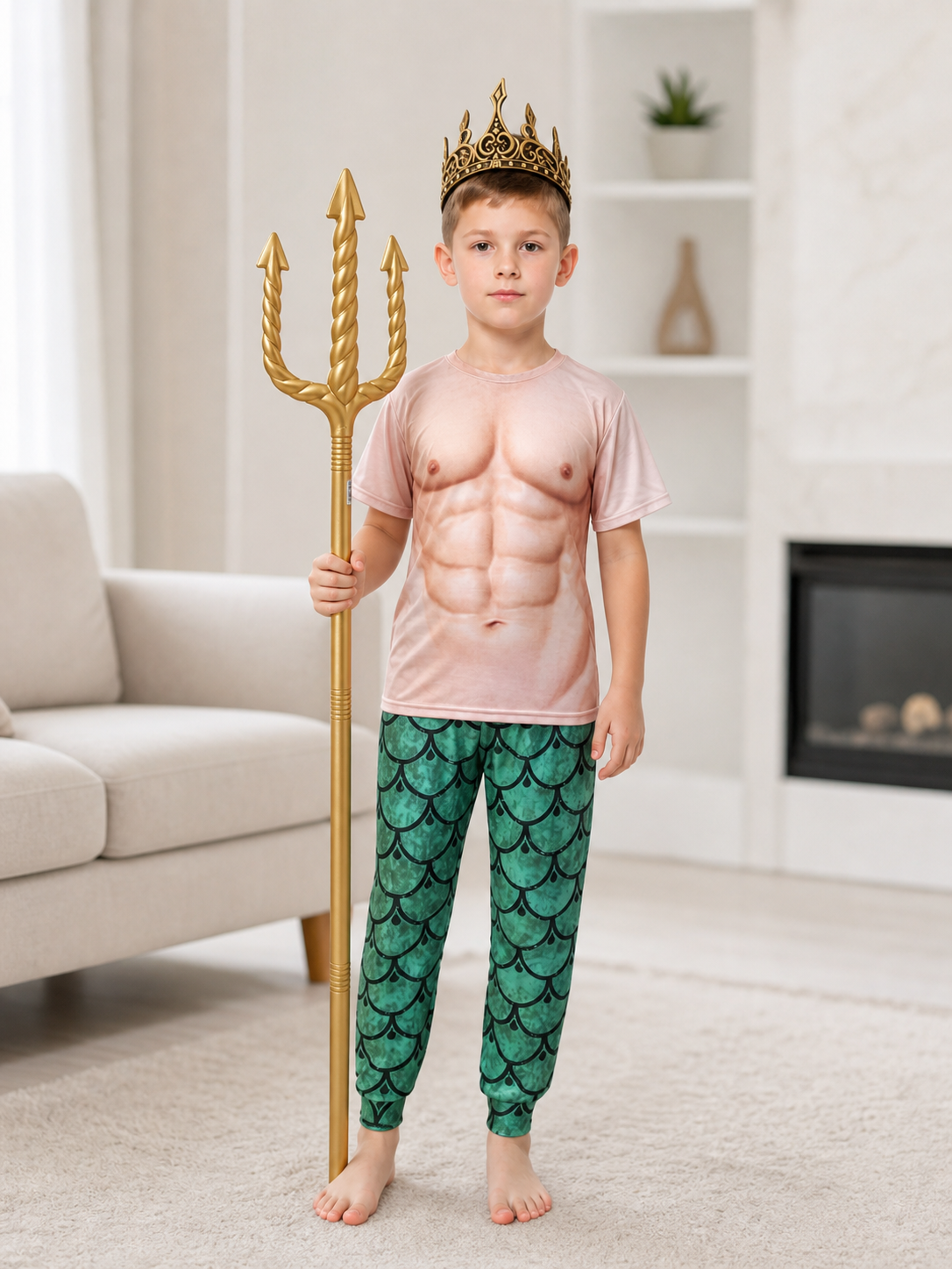 Aquaman Costume, Role-Playing Accessory Set