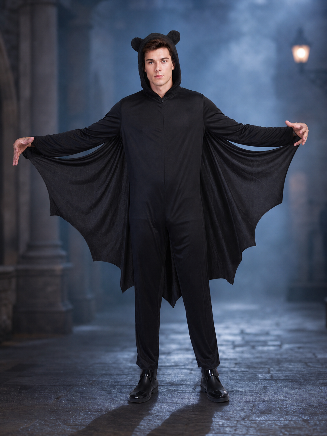Hooded Bat Costume lifestyle view 3