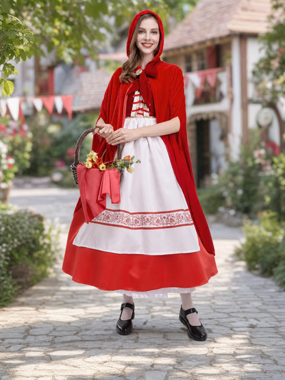 Little Red Riding Hood Costume for Parties and Halloween