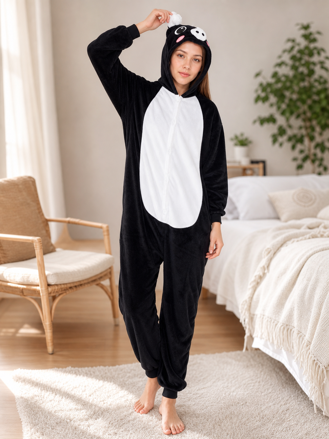 Hooded Carnival Kigurumi, Animal Costume