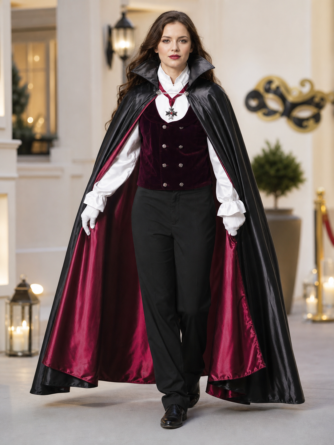 Gothic Vampire Costume for Halloween