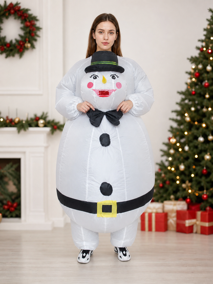 Universal Snowman Costume for Holidays and Events