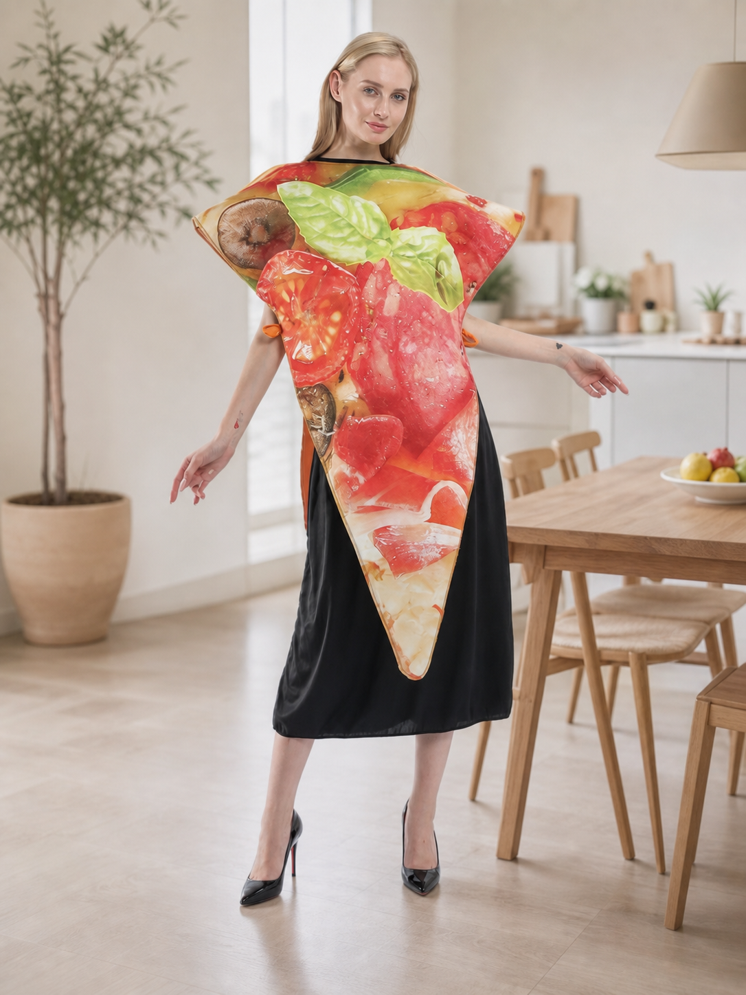 Pizza Slice Halloween Costume lifestyle view 2