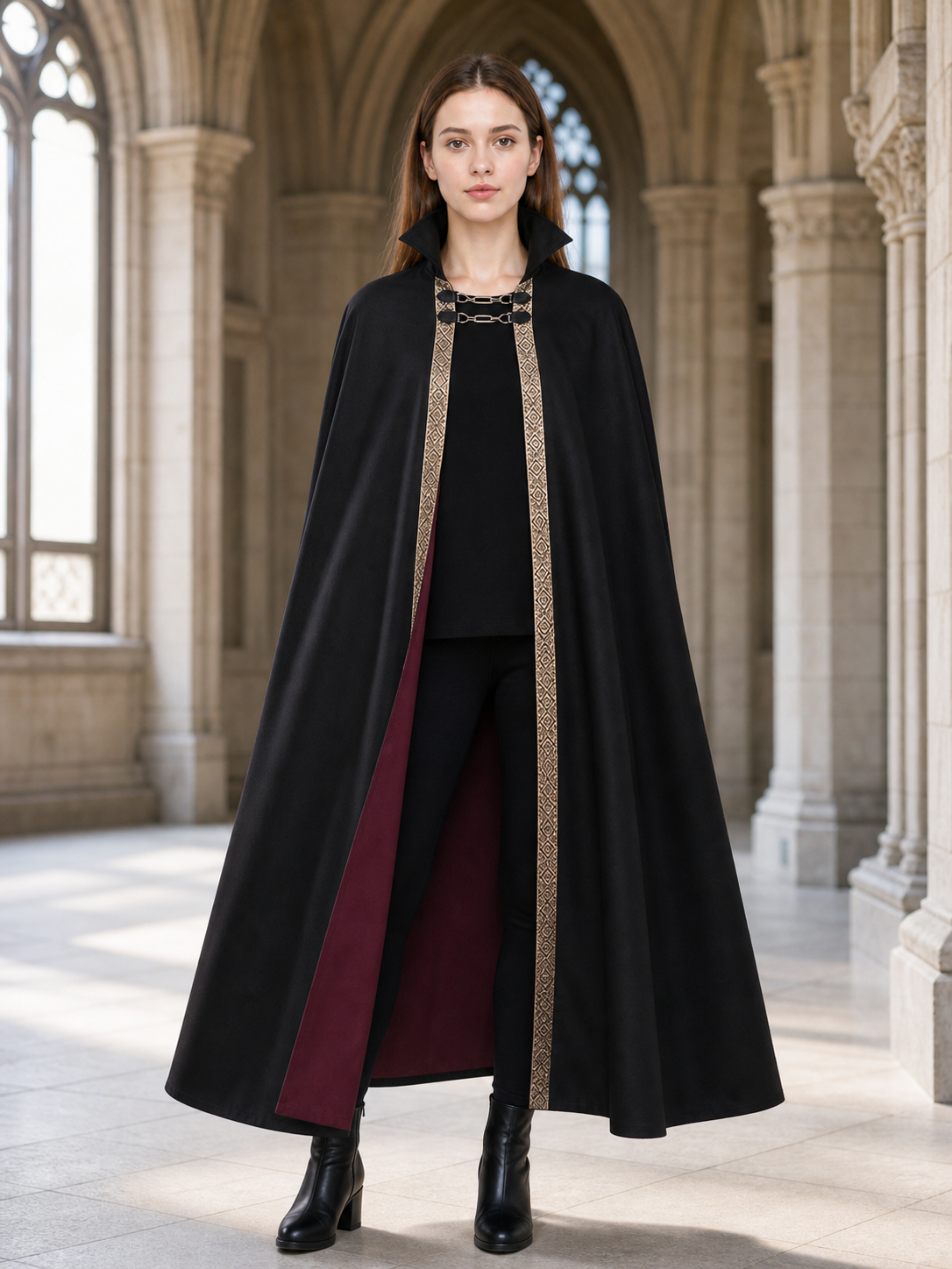 Cosplay Costume: Cloak with Hat for Halloween Look