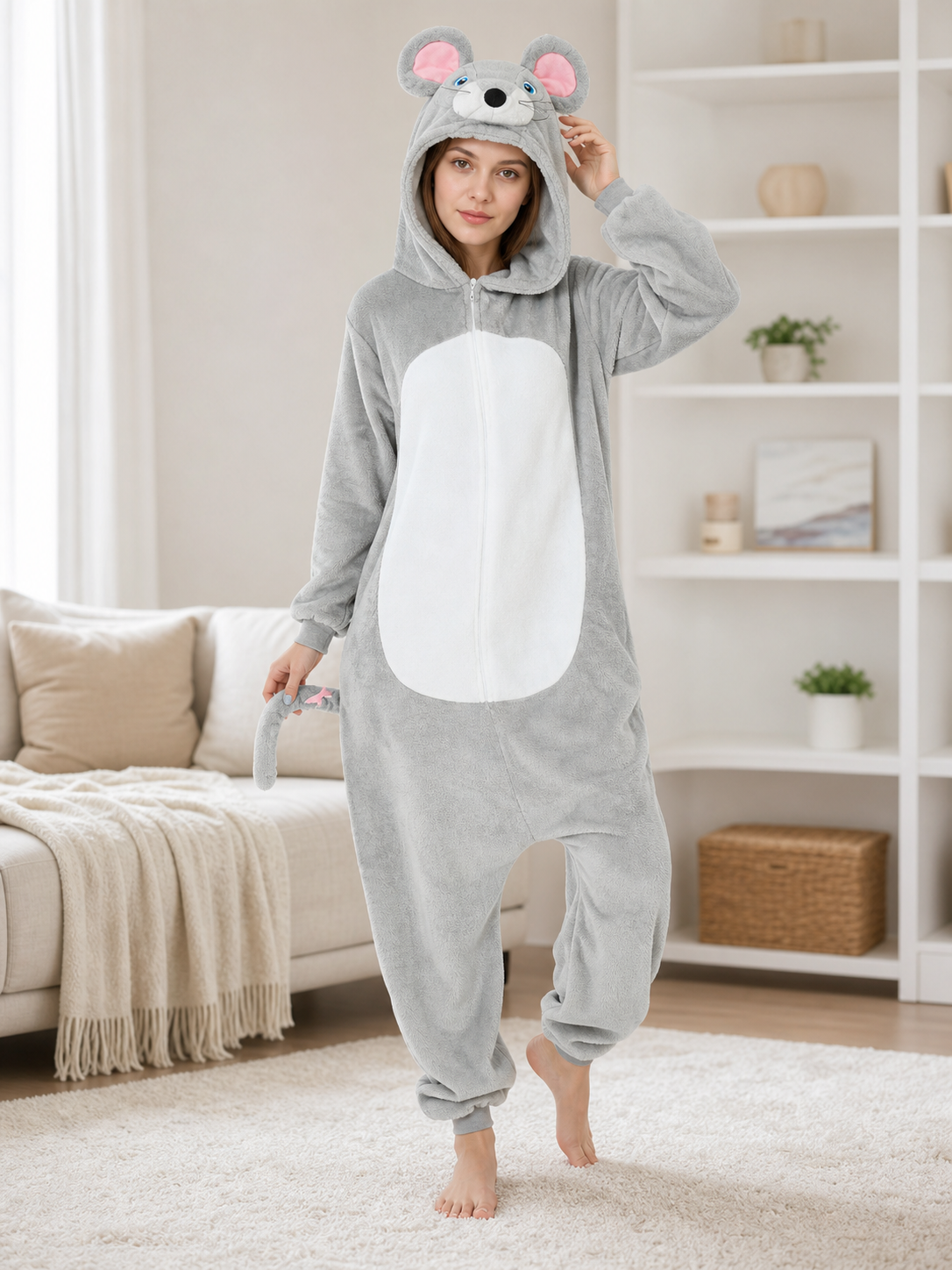 Mouse Kigurumi: Party Jumpsuit Costume