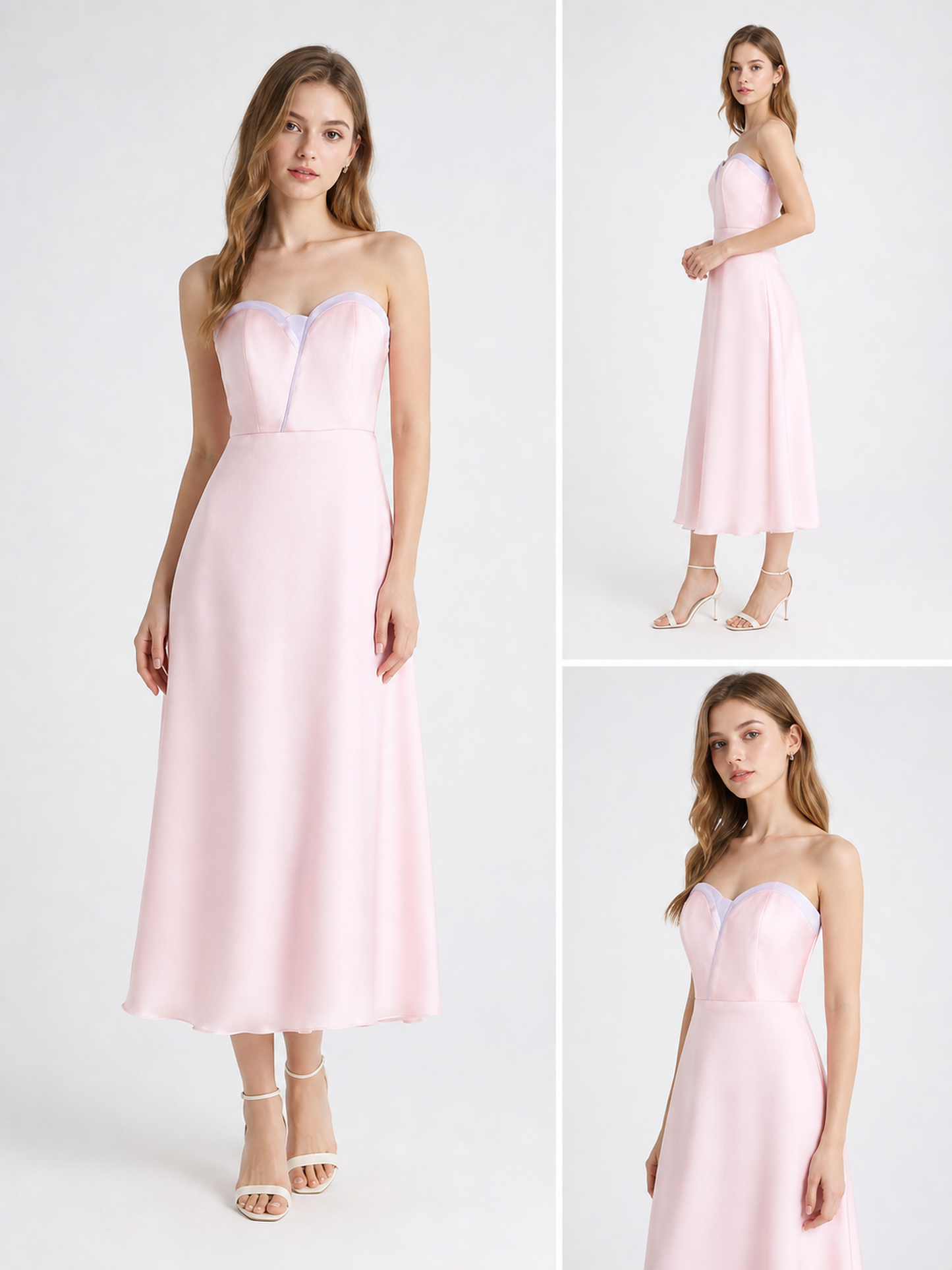 Women's Pink Glinda Wicked 2 Cosplay Evening Dress