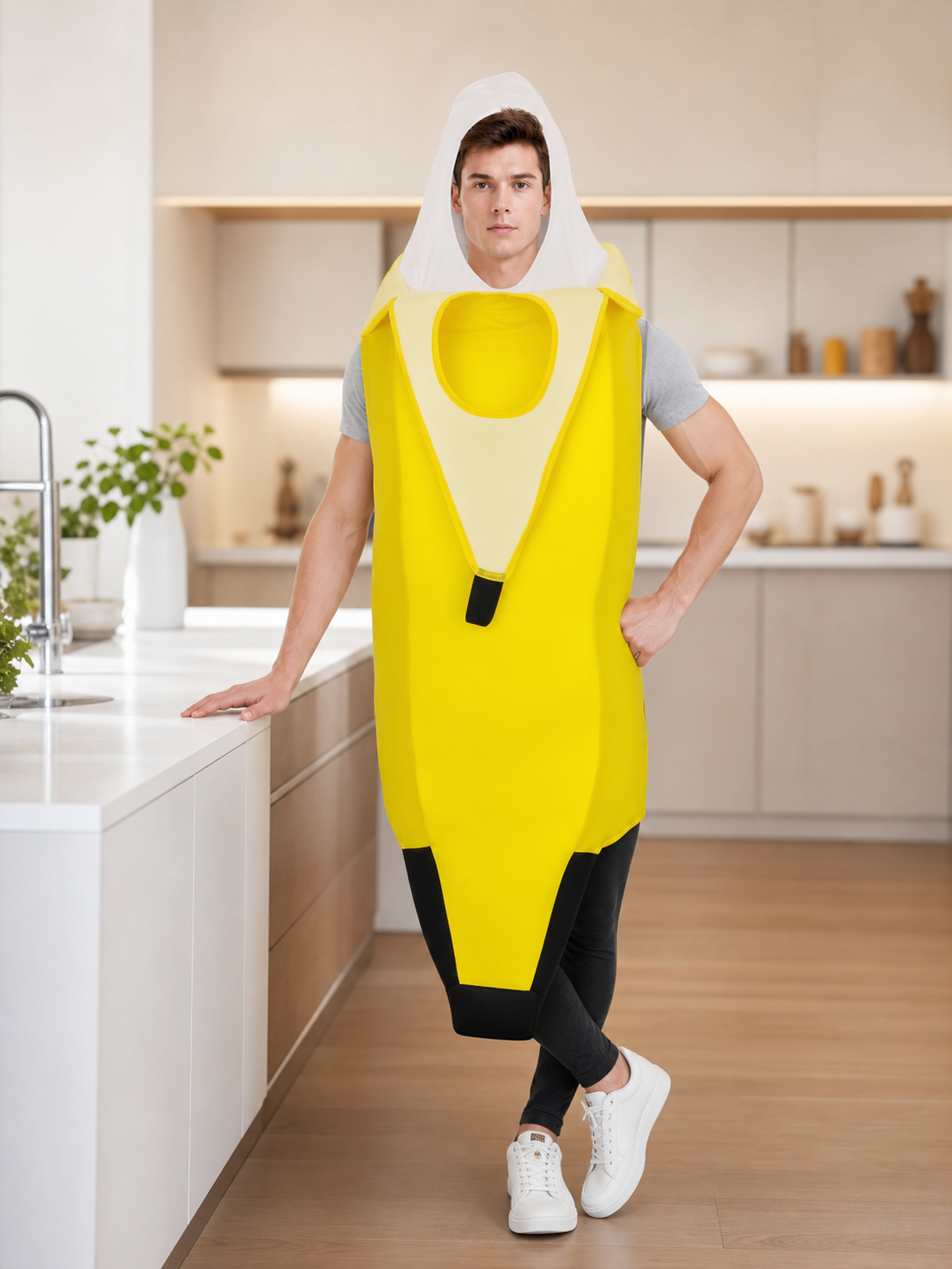 Adult Banana Costume, Yellow
