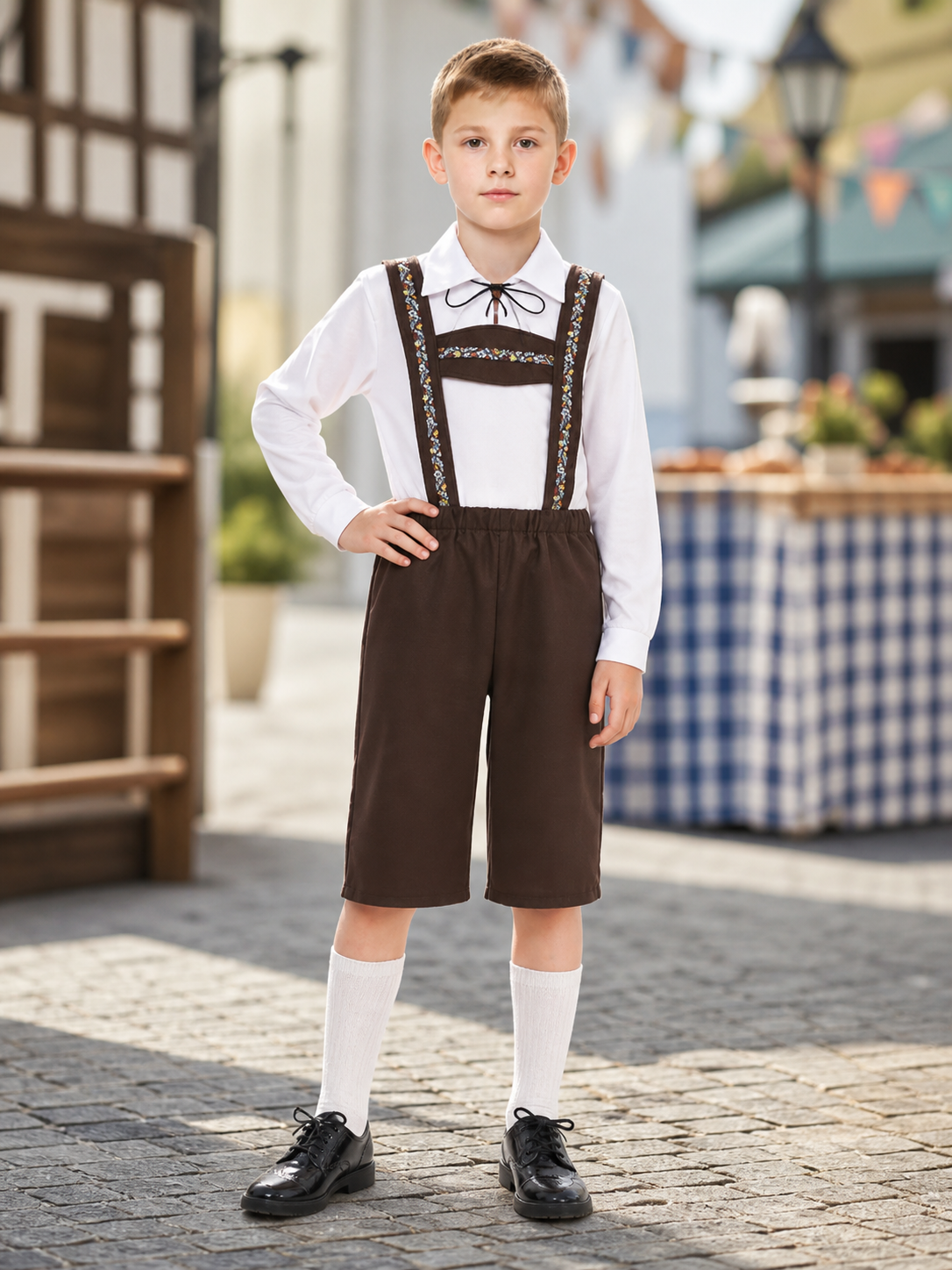 Children’s carnival costume in Alpine style