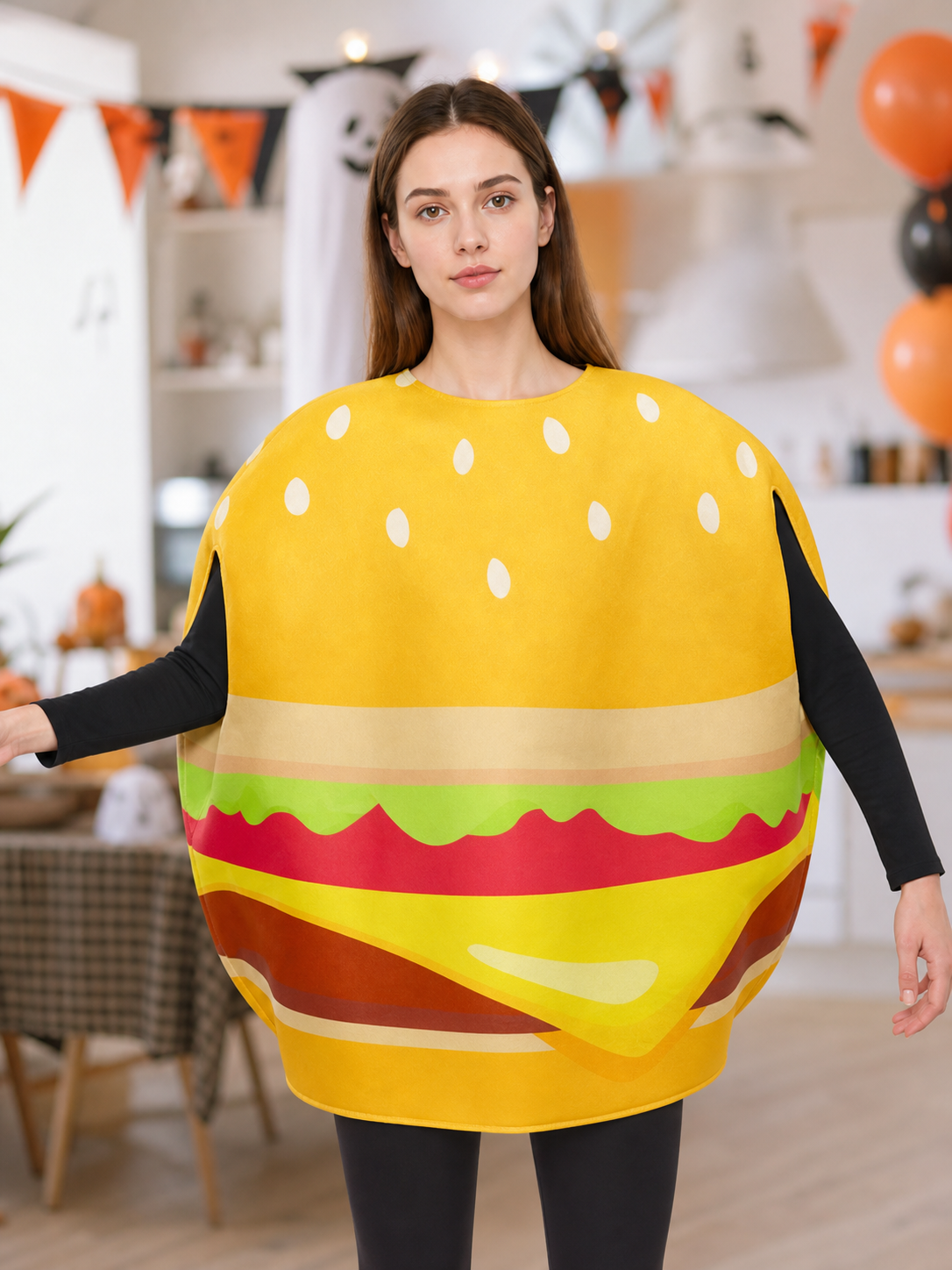 Burger Costume for Halloween and Parties
