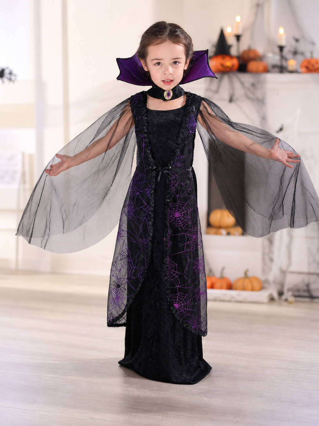 Gothic Bat Costume Dress