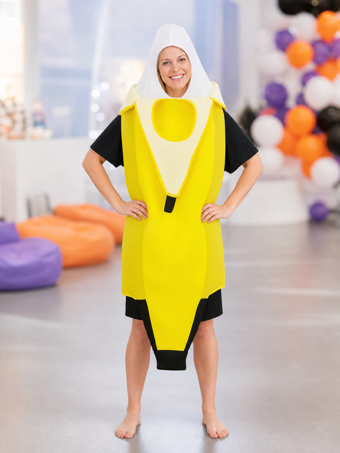Adult Banana Costume, Yellow