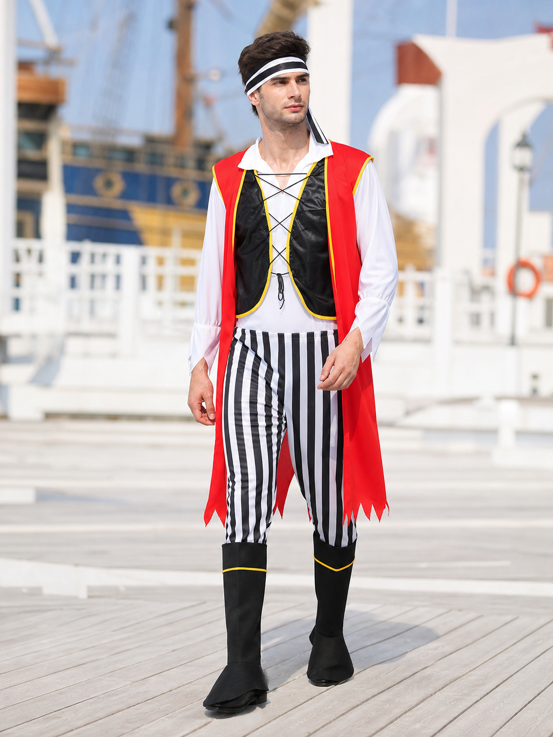 Pirate Carnival Costume Set, Halloween