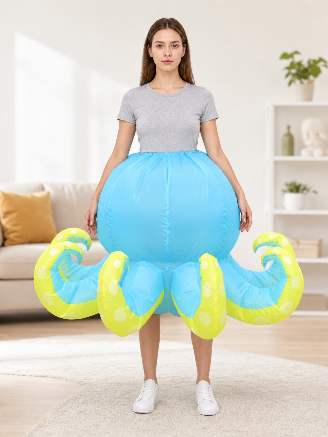 Inflatable Octopus Costume for Halloween and Parties