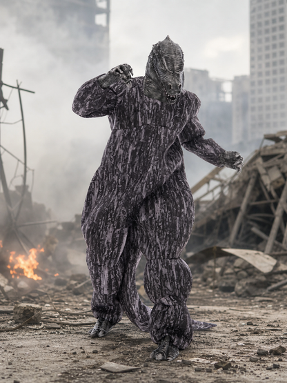 Godzilla and King Kong Monster Costume, Complete Look