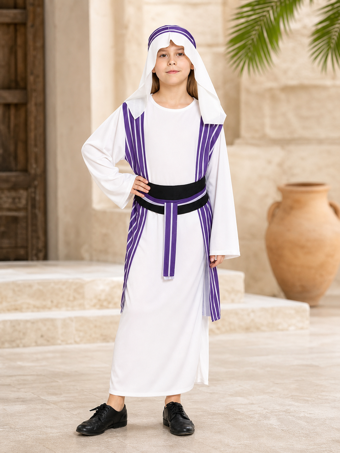 Arabian-style costume with accessories