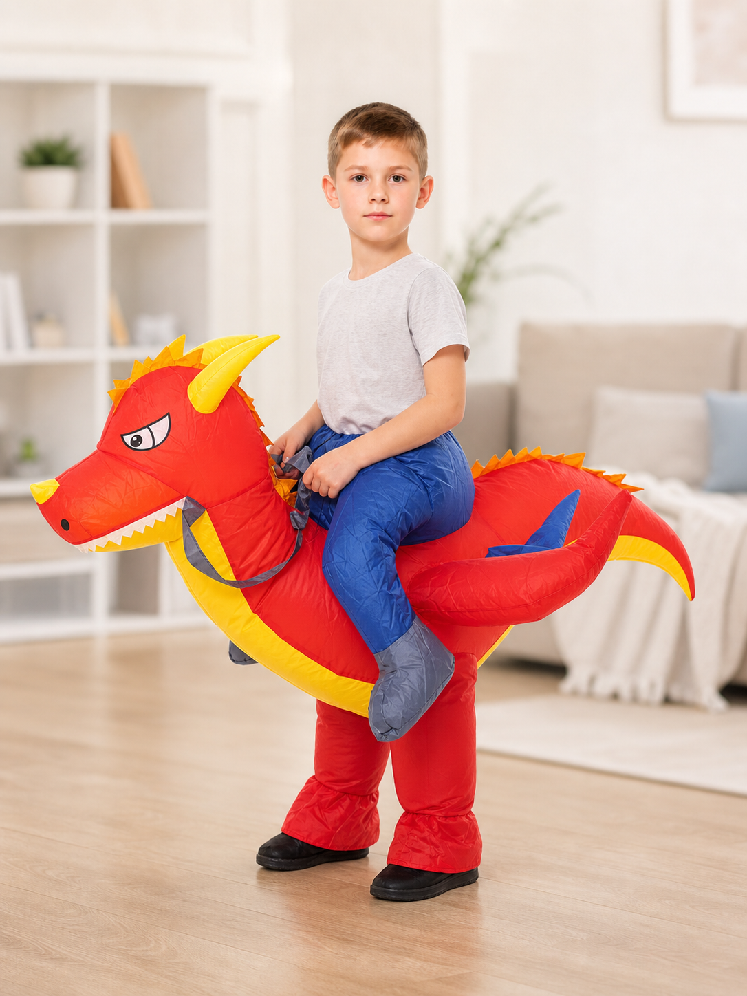 Inflatable Dragon Costume for Carnival, One Size