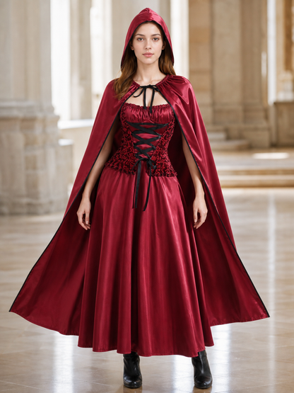 Little Red Riding Hood Costume with Hood