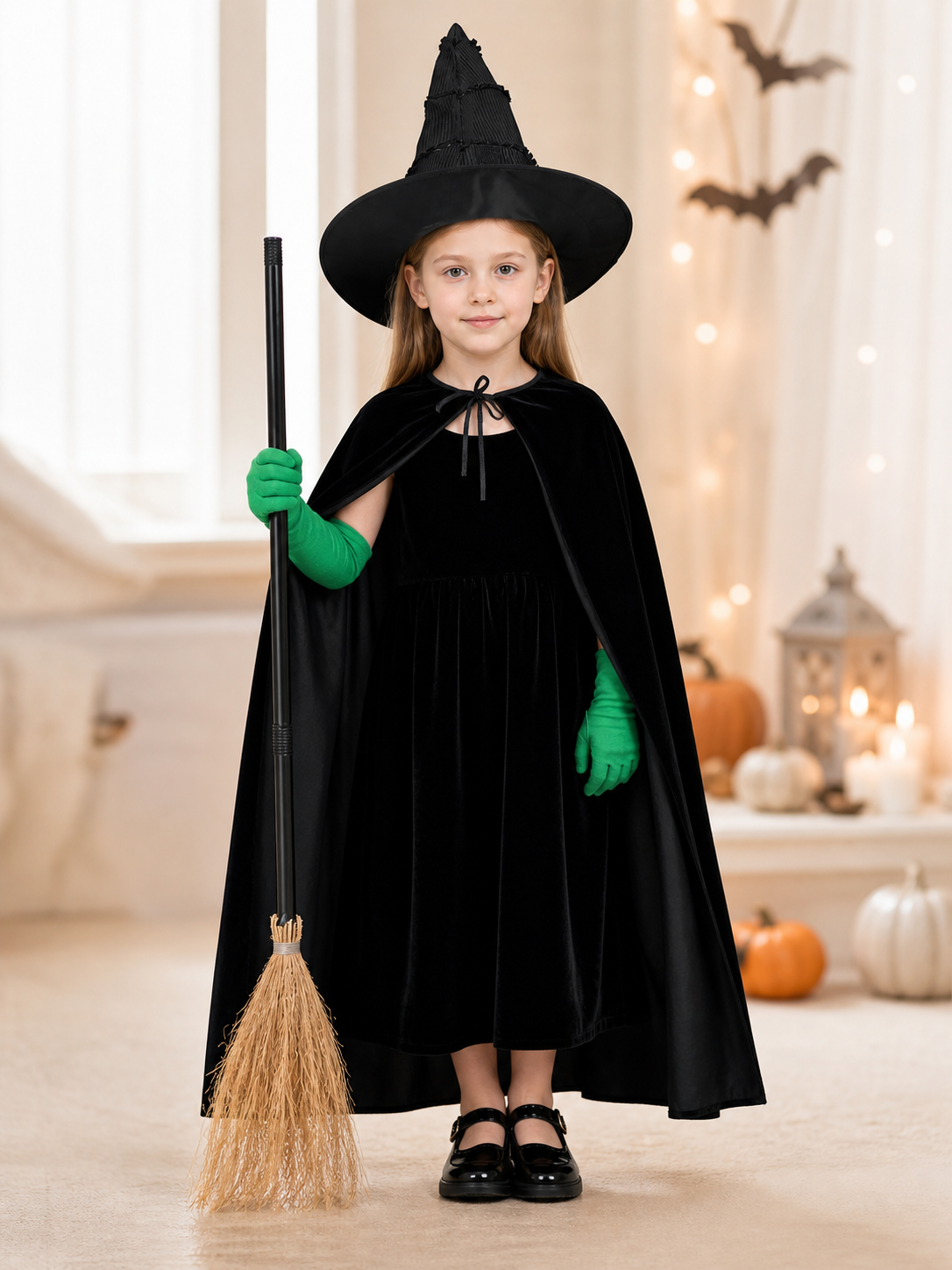Children's Halloween costume set with accessories