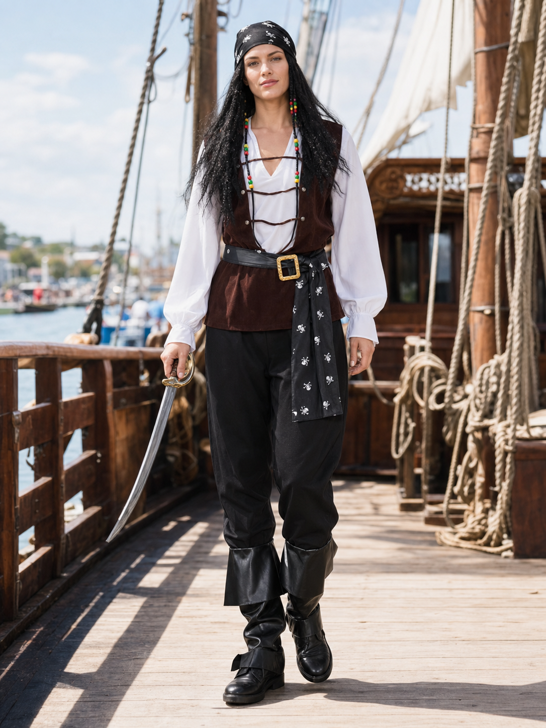 Adult Pirate Carnival Costume