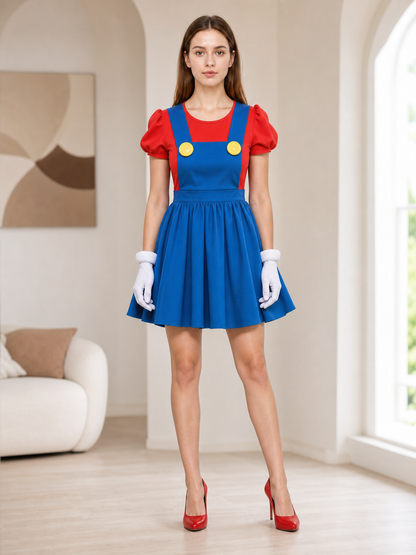 Mario Costume for Cosplay and Parties