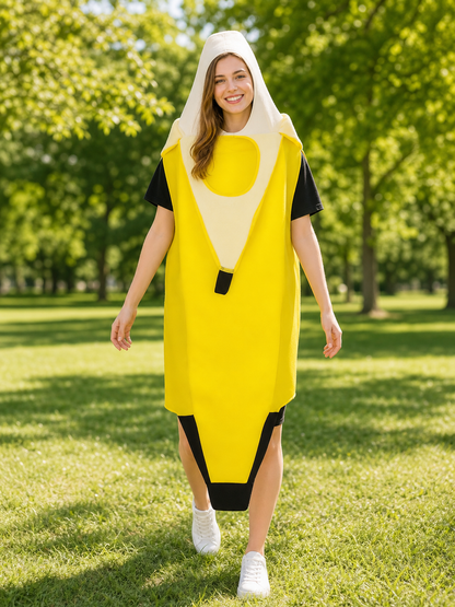 Adult Banana Costume, Yellow